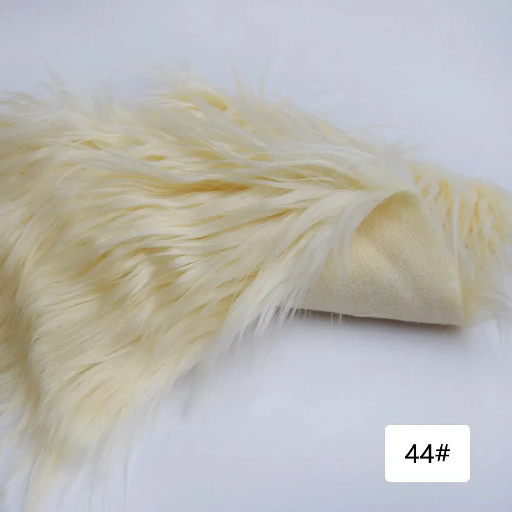 Diverse Farben Faux Pelz Stoff 25x45 cm 8 cm - So ist Leben
