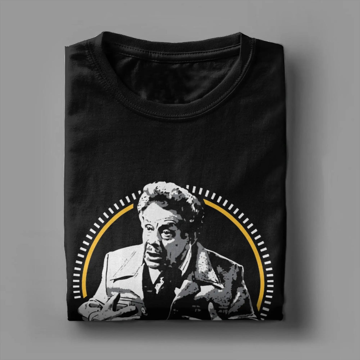 Willst du dich mit mir anlegen?“ Baumwoll-T-Shirt mit kurzen Ärmeln - So ist Leben