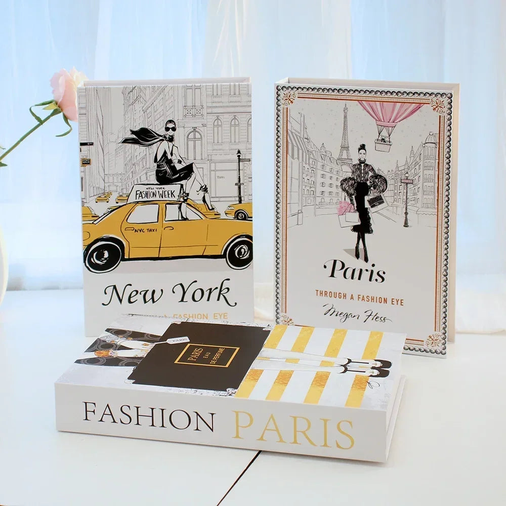 Wohnzimmerdekoration Designerbücher Couchtisch-Ornamente - So ist Leben