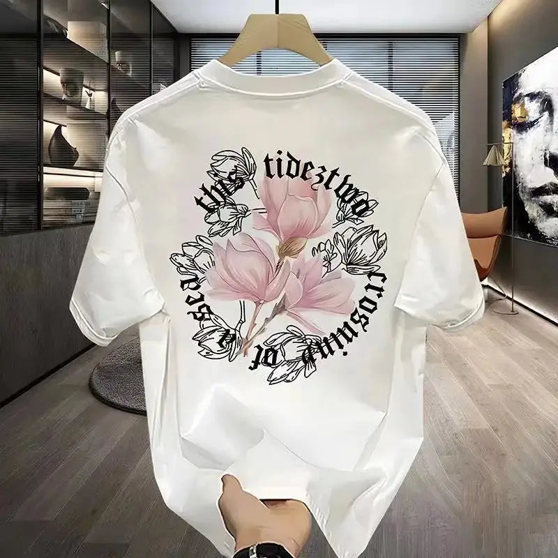 Sommerliches High-End-Feeling, cool und locker, schweres T-Shirt aus reiner Baumwolle - So ist Leben