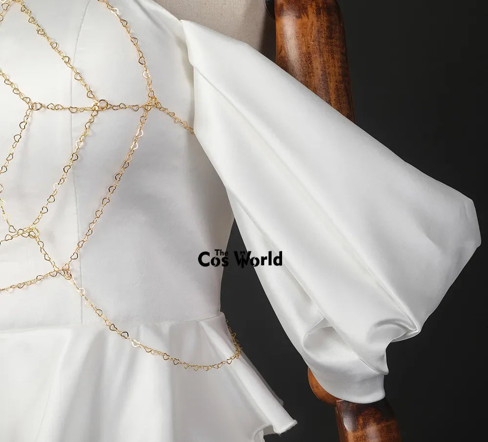 COSda@Overlord Albedo Weißes Kleid Outfits Anime Cosplay KostümeCOSda@ So ist Leben