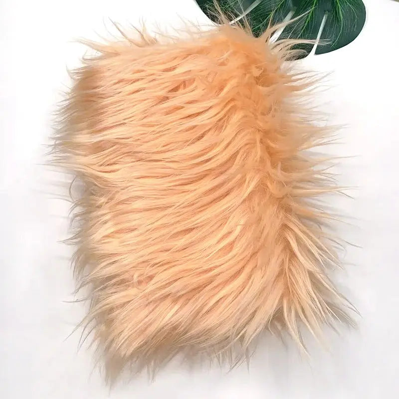 Diverse Farben Faux Pelz Stoff 25x45 cm 8 cm - So ist Leben