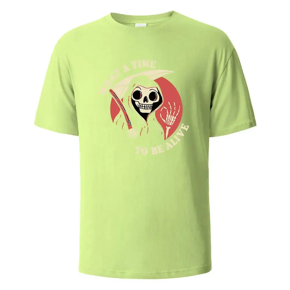 What A Time To Be Alive-Hip-Hop-Print T-Shirt - So ist Leben