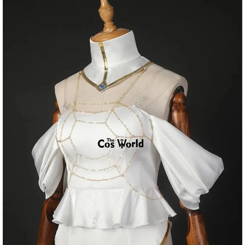 COSda@Overlord Albedo Weißes Kleid Outfits Anime Cosplay KostümeCOSda@ So ist Leben