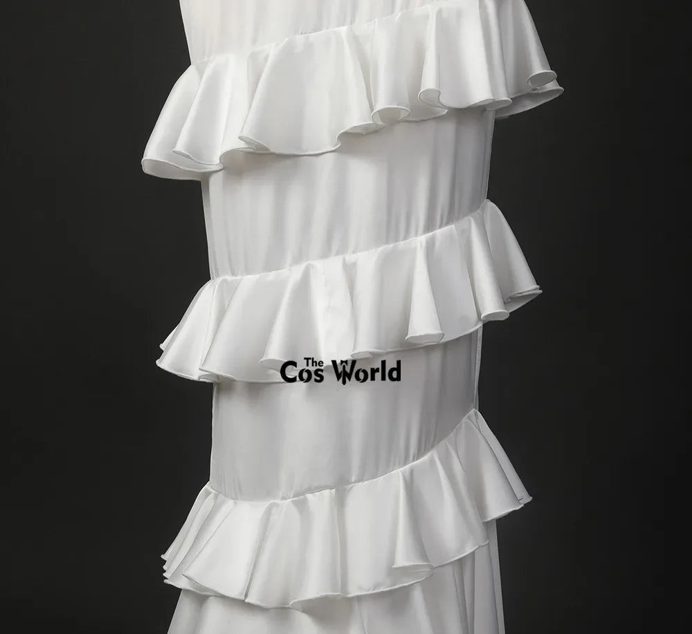 COSda@Overlord Albedo Weißes Kleid Outfits Anime Cosplay KostümeCOSda@ So ist Leben