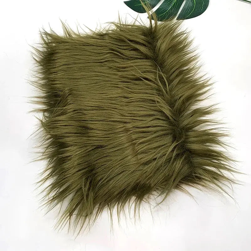 Diverse Farben Faux Pelz Stoff 25x45 cm 8 cm - So ist Leben