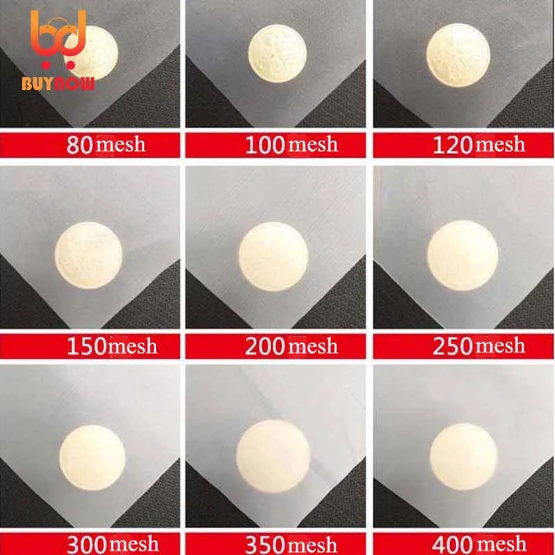 500 Mesh/In 25 Mikron Gaze Wasser Nylon Filter Mesh Sojabohnen Farbe Bildschirm Kaffee Wein Netz Stoff Industrie Filtertuch