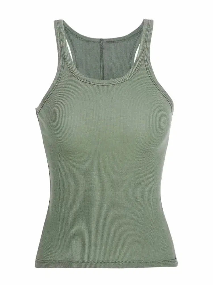 Ärmelloses Tanktop im Vintage-Sommerstil mit weichen T-Shirts - So ist Leben