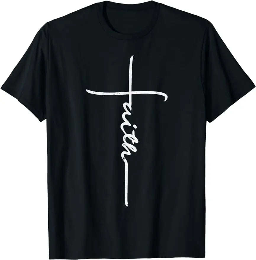 T-Shirt „Jesus ist König“, christlicher Glaube und Schriftvers, Unisex-Stil, für Damen und Herren, grafische, individuell bedruckte T-Shirts - So ist Leben