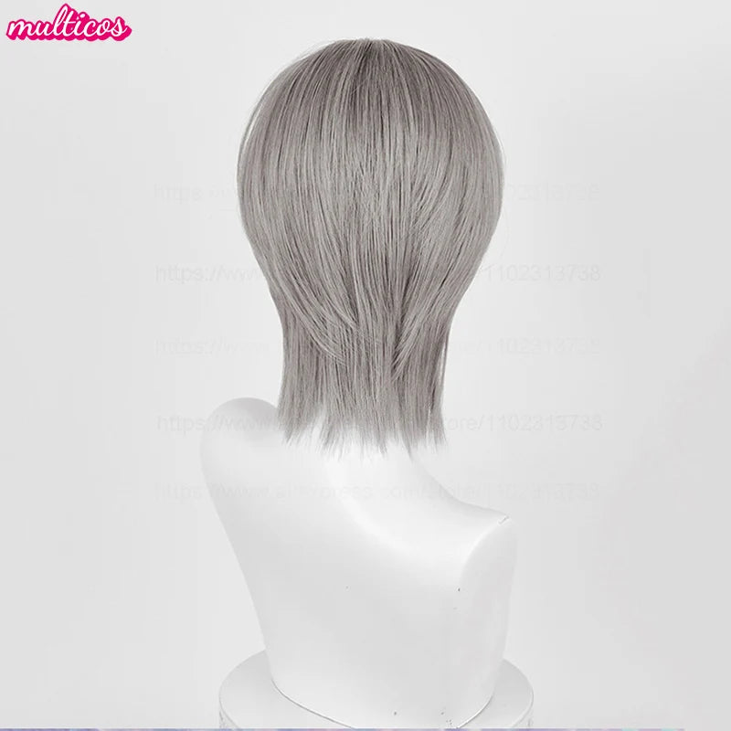 Till Cosplay Perücke Alien Bühne Cosplay Silber Grau Hitzebeständiges Haar Bühnenshow Conmic-Con Weihnachten Halloween Anime Perücken So ist Leben