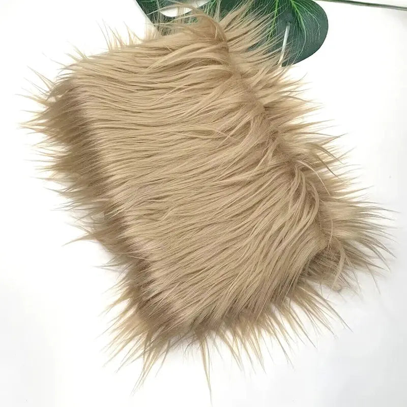 Diverse Farben Faux Pelz Stoff 25x45 cm 8 cm - So ist Leben