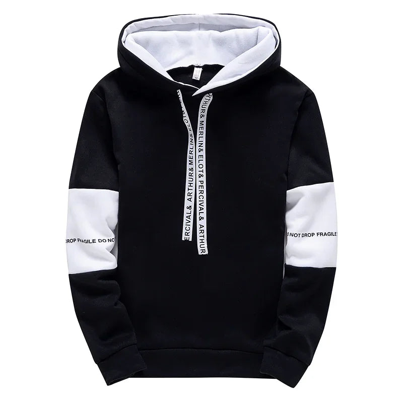 Lässige Hip-Hop-Mode Langarm-Sweatshirts Hoodies - So ist Leben