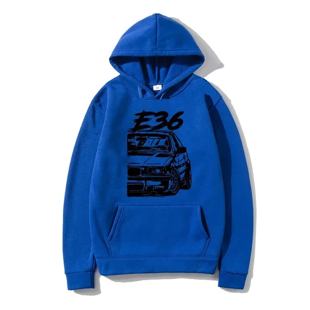 Klassischer Pullover mit grafischem Initialen-Print für Herren, Hip-Hop-Mode - So ist Leben