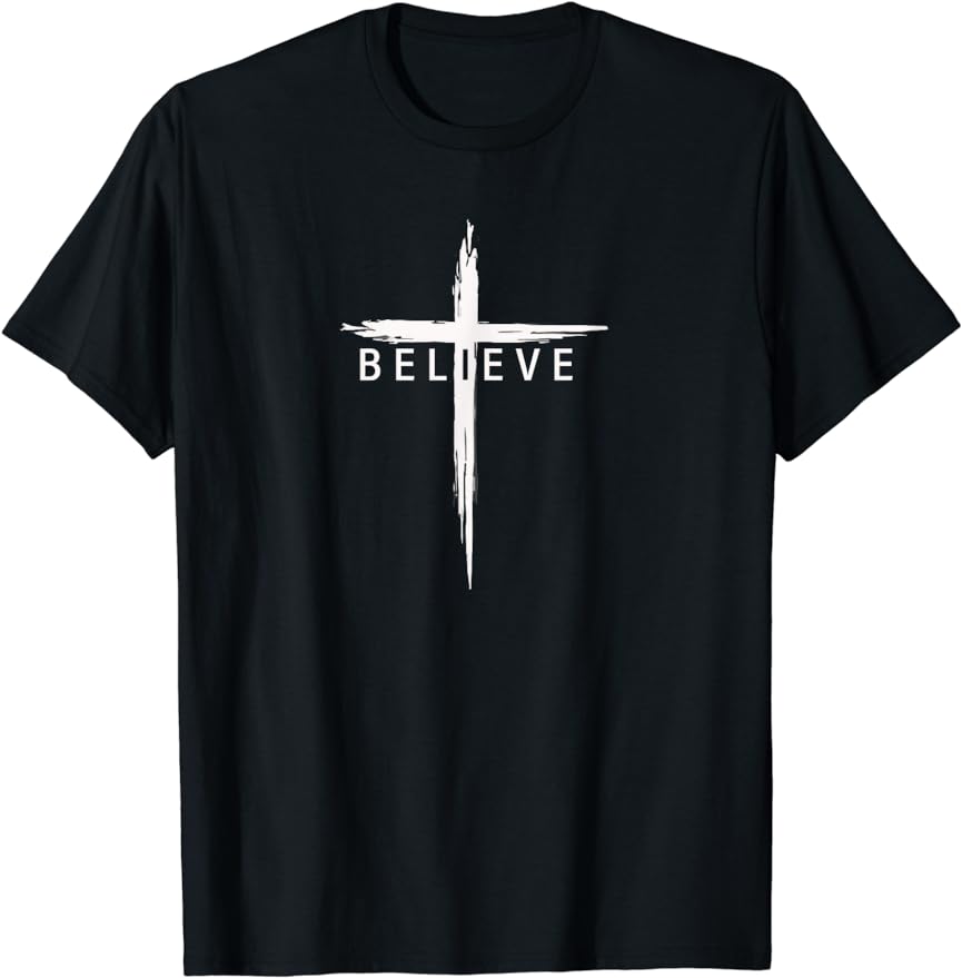 T-Shirt „Jesus ist König“, christlicher Glaube und Schriftvers, Unisex-Stil, für Damen und Herren, grafische, individuell bedruckte T-Shirts