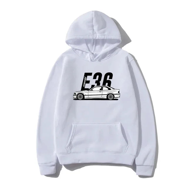 Klassischer Pullover mit grafischem Initialen-Print für Herren, Hip-Hop-Mode - So ist Leben