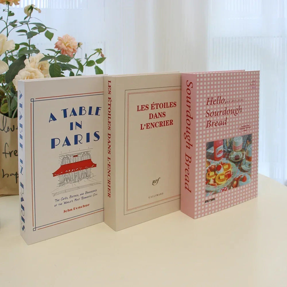 Wohnzimmerdekoration Designerbücher Couchtisch-Ornamente - So ist Leben