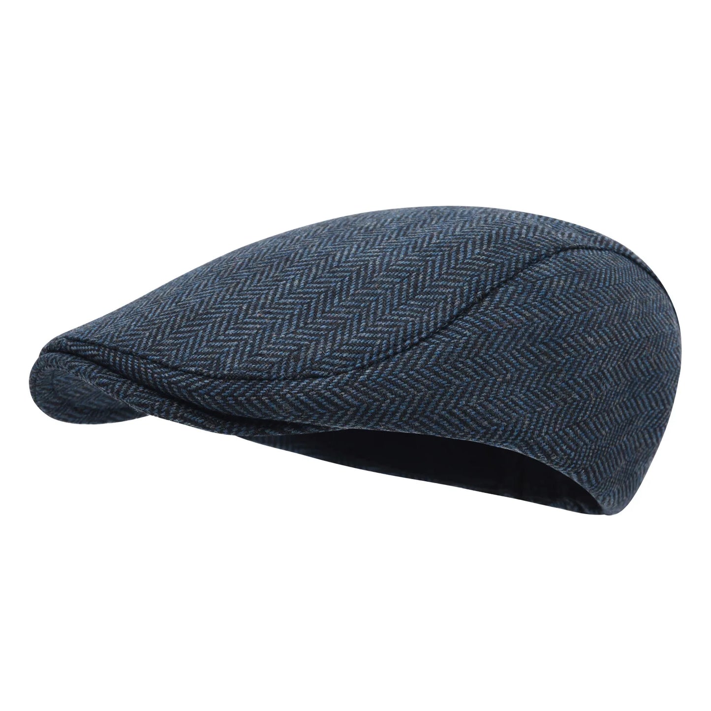 STARANCE Herren Flat Cap Wool Tweed Driving Irish Gatsby Cabbie Golf Vintage Newsboy Hat So ist Leben