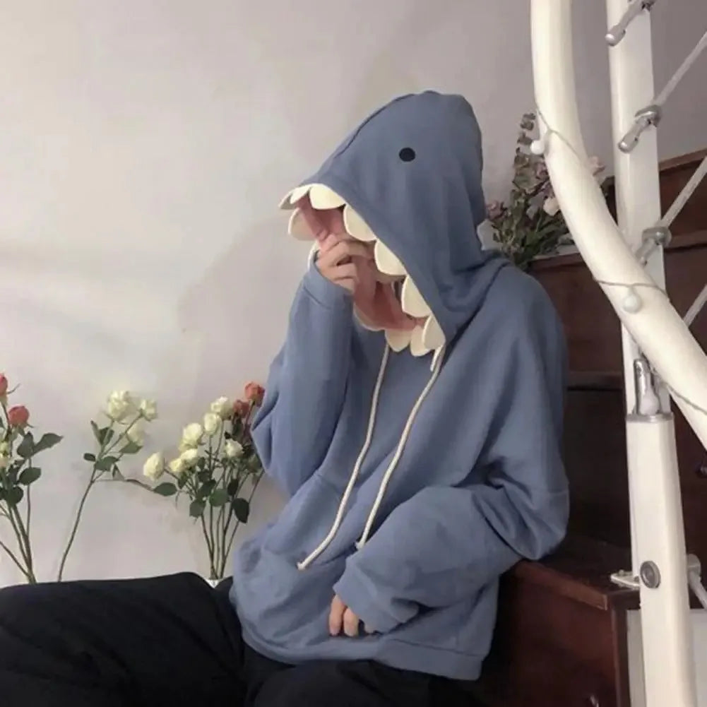 Lässiger neuer Wintermode-Pullover mit Kapuze - So ist Leben