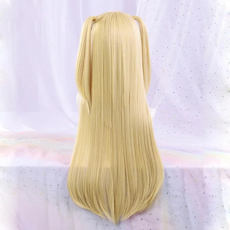 Misa Amane Cosplay Kostüm Perücke Kunstleder Sexy Kleid Halskette Spitze Ärmel Strümpfe Frauen Uniformen Anime Outfits