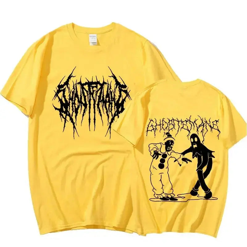 Männer Frauen Print Mode Hip Hop Metal Gothic Rock T Shirt - So ist Leben