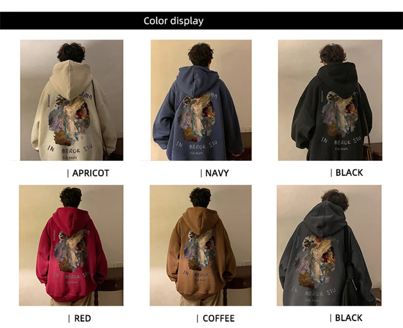Neue Goth Grafik Gedruckt Pullover Hoodies Für Männer Y2K Vintage Streetwear Mit Kapuze Sweatshirts Herbst Baggy Hip Hop Mode Hoody So ist Leben