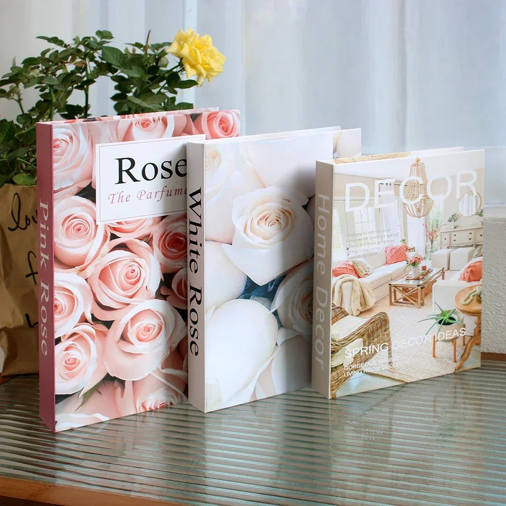 Wohnzimmerdekoration Designerbücher Couchtisch-Ornamente - So ist Leben
