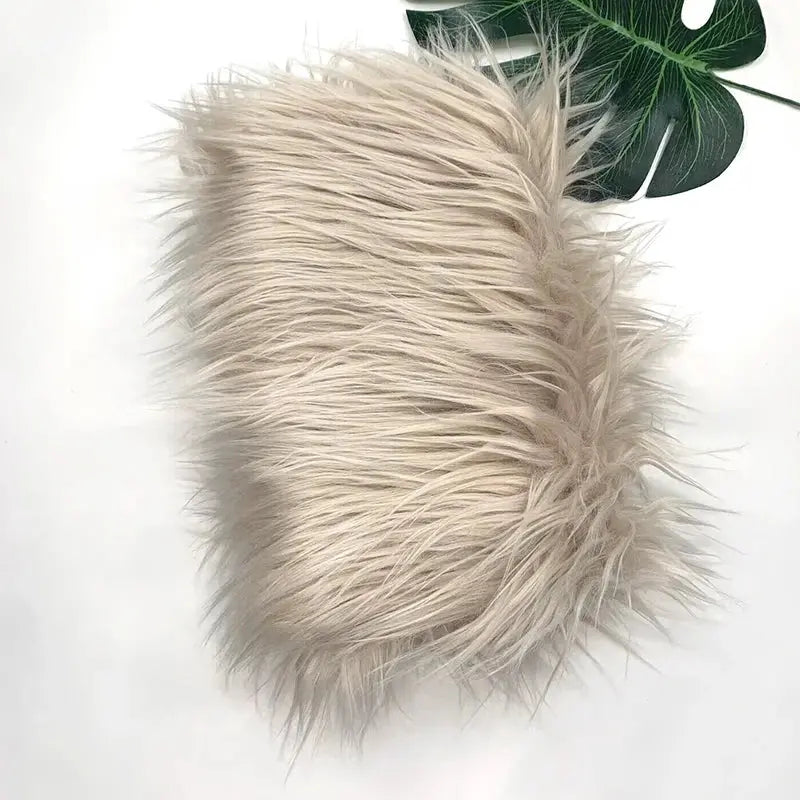 Diverse Farben Faux Pelz Stoff 25x45 cm 8 cm - So ist Leben