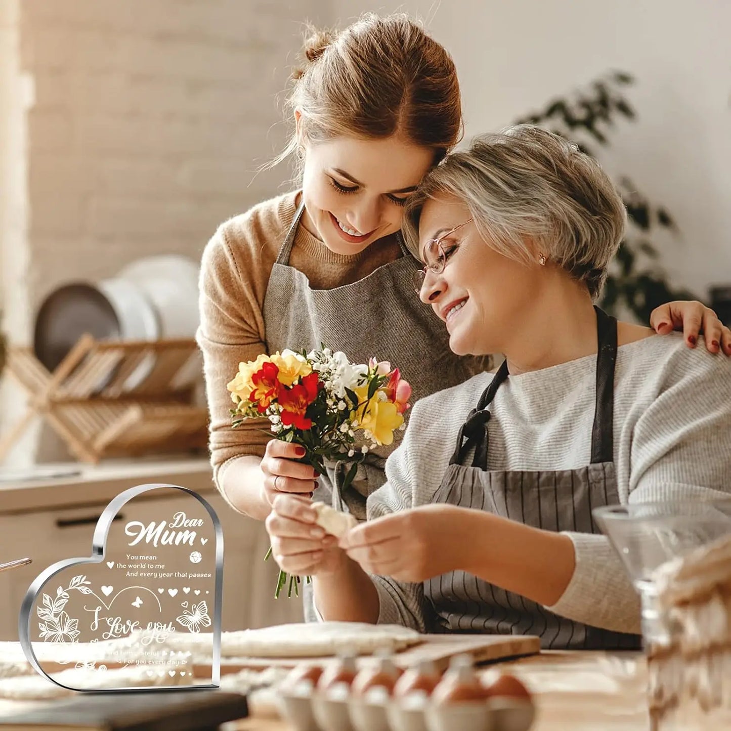 Geschenkidee für Mama/Mama zum Muttertag - So ist Leben