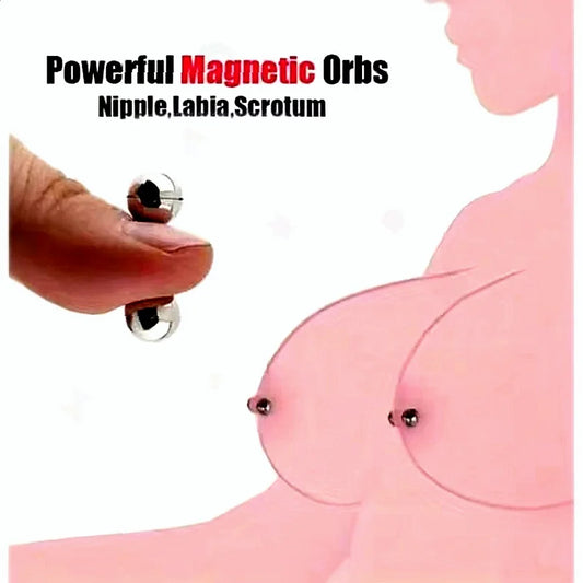 Ultra leistungsstarke magnetische Kugeln, Nippelklemmen, BDSM-Bondage-Stimulator, Klitoris, Schamlippen, Nippel, kreative Zappelmagnete, Sexspielzeug für Erwachsene So ist Leben