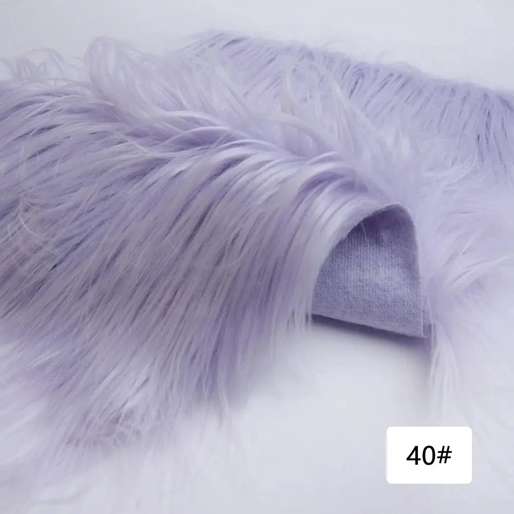 Diverse Farben Faux Pelz Stoff 25x45 cm 8 cm - So ist Leben