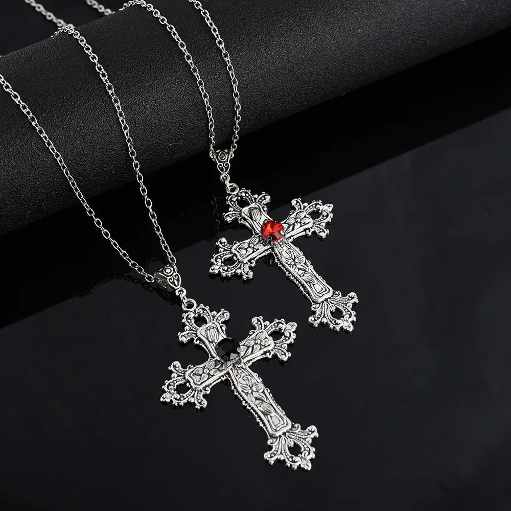 Anime Death Note Misa Amane Cosplay Halskette Kreuz Anhänger Kette Frauen Männer Schmuck Gothic Lolita Prop Zubehör Halloween - So ist Leben