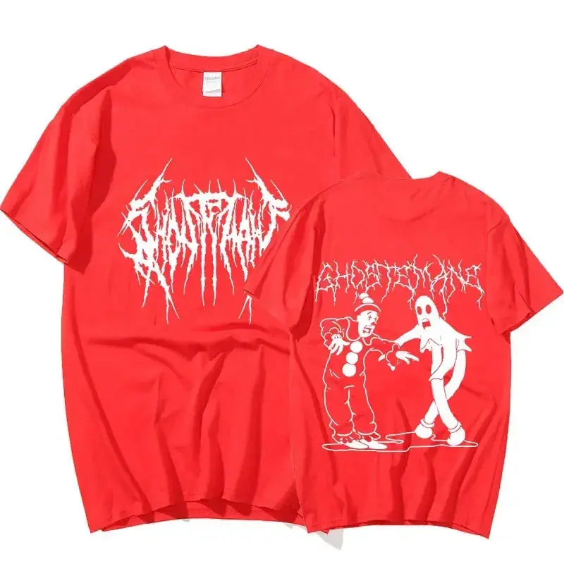 Männer Frauen Print Mode Hip Hop Metal Gothic Rock T Shirt - So ist Leben