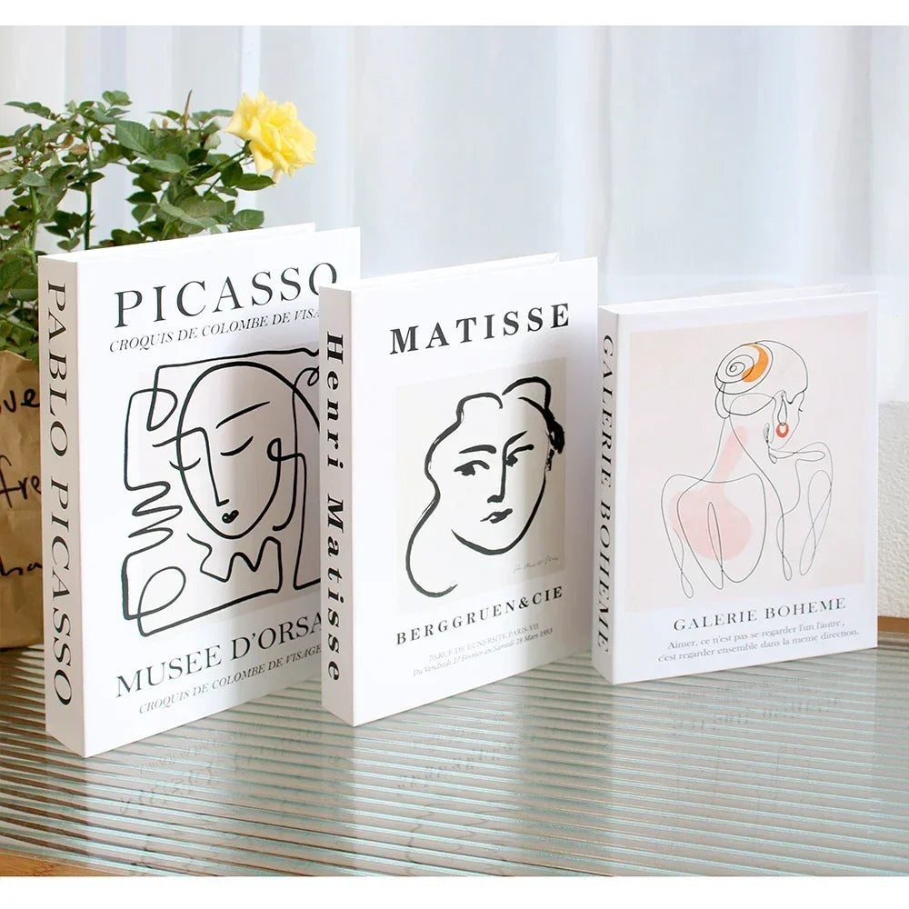 Wohnzimmerdekoration Designerbücher Couchtisch-Ornamente - So ist Leben