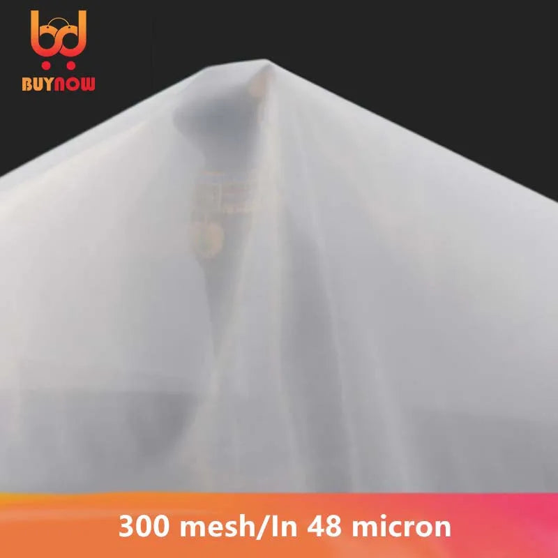 500 Mesh/In 25 Mikron Gaze Wasser Nylon Filter Mesh Sojabohnen Farbe Bildschirm Kaffee Wein Netz Stoff Industrie Filtertuch