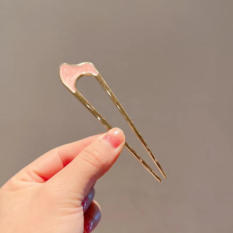 Neue Retro Temperament Perle U-förmigen Haarnadel Pille Kopf Platte Haar Ware Haarnadel Haarnadel Kopfbedeckungen Großhandel So ist Leben