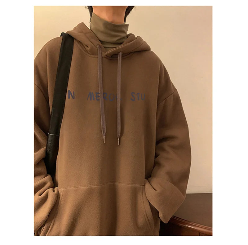 Neue Goth Grafik Gedruckt Pullover Hoodies Für Männer Y2K Vintage Streetwear Mit Kapuze Sweatshirts Herbst Baggy Hip Hop Mode Hoody So ist Leben