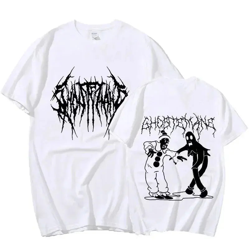 Männer Frauen Print Mode Hip Hop Metal Gothic Rock T Shirt - So ist Leben