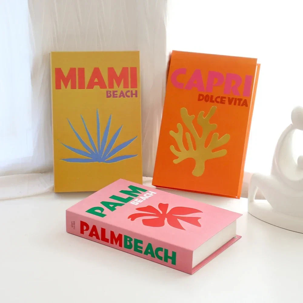 Wohnzimmerdekoration Designerbücher Couchtisch-Ornamente - So ist Leben