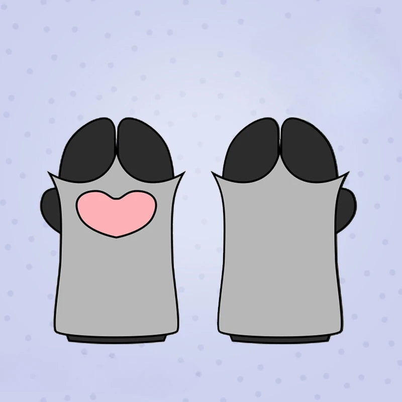 Furry Kig Paw Handschuhe Cosplay Kostüme Schaf Ziege Fursuit Tier Kralle - So ist Leben
