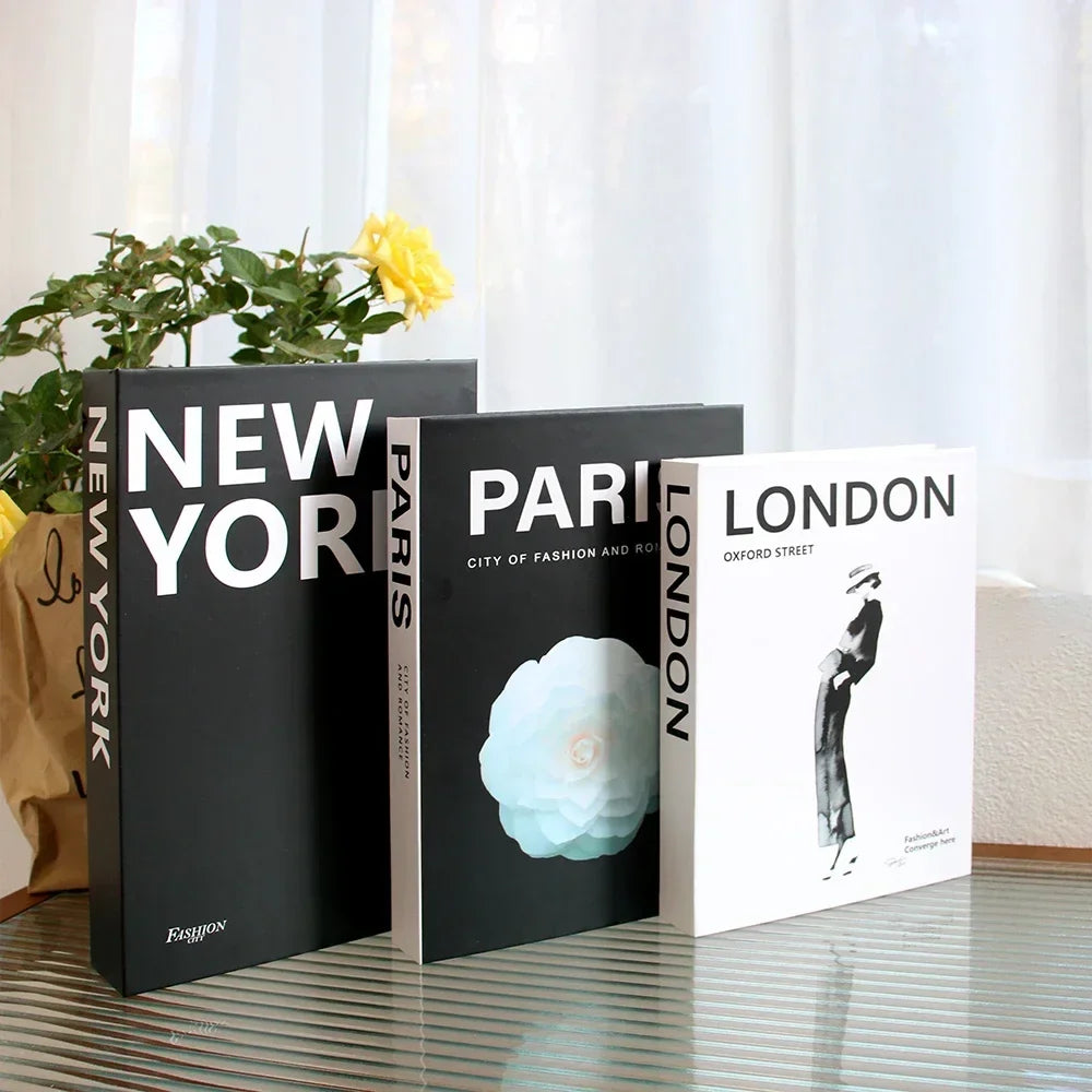 Wohnzimmerdekoration Designerbücher Couchtisch-Ornamente - So ist Leben