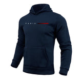 Lässiger, bequemer, langärmeliger Pullover mit modischem Sweatshirt-Hoodie - So ist Leben