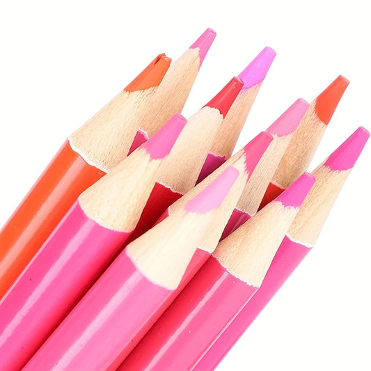 Buntstifte, 180 Stück, Wachsbasierte Farbstifte, lebendige Buntstifte in Blechdose für Erwachsene, professionelles Kunstzubehör So ist Leben