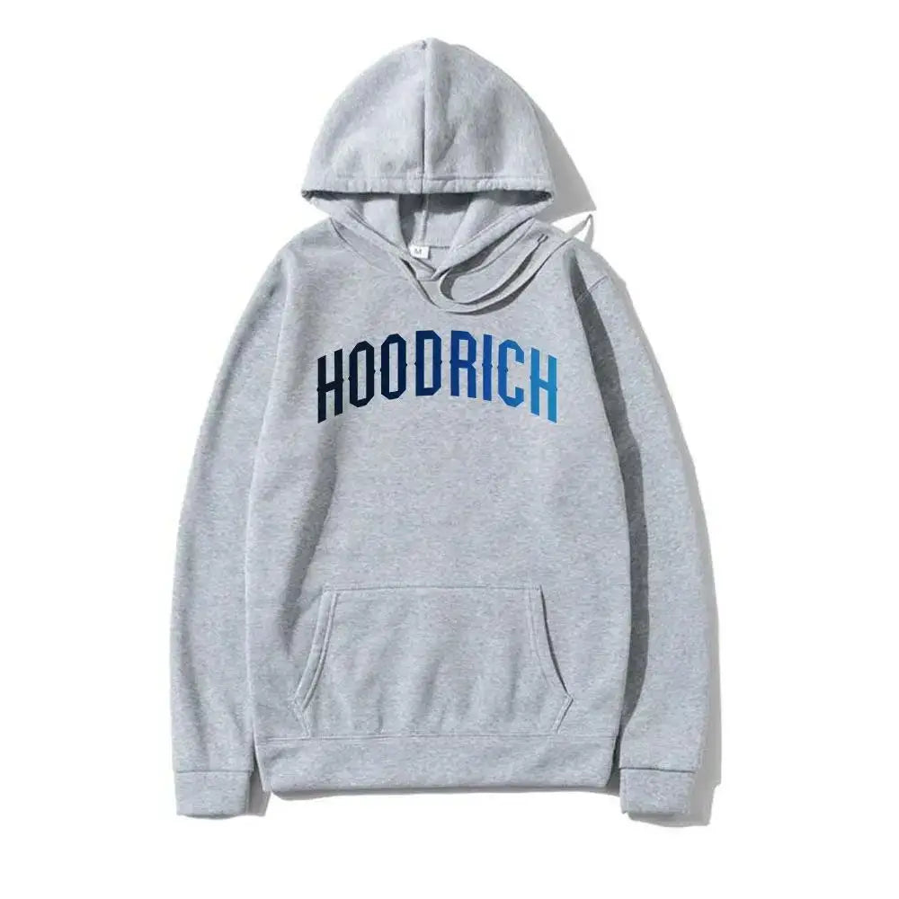 Lässiger, bedruckter Hip-Hop-Sweatshirt-Hoodie aus Baumwolle - So ist Leben