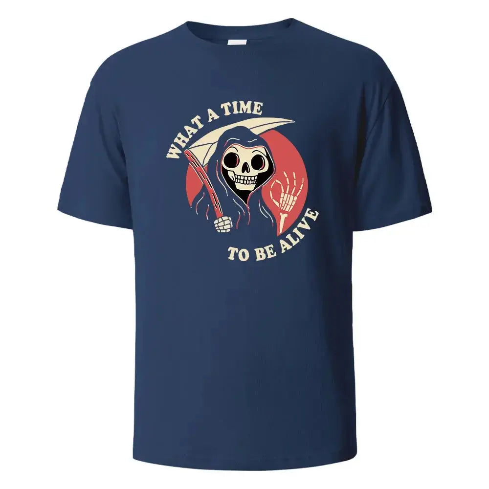 What A Time To Be Alive-Hip-Hop-Print T-Shirt - So ist Leben