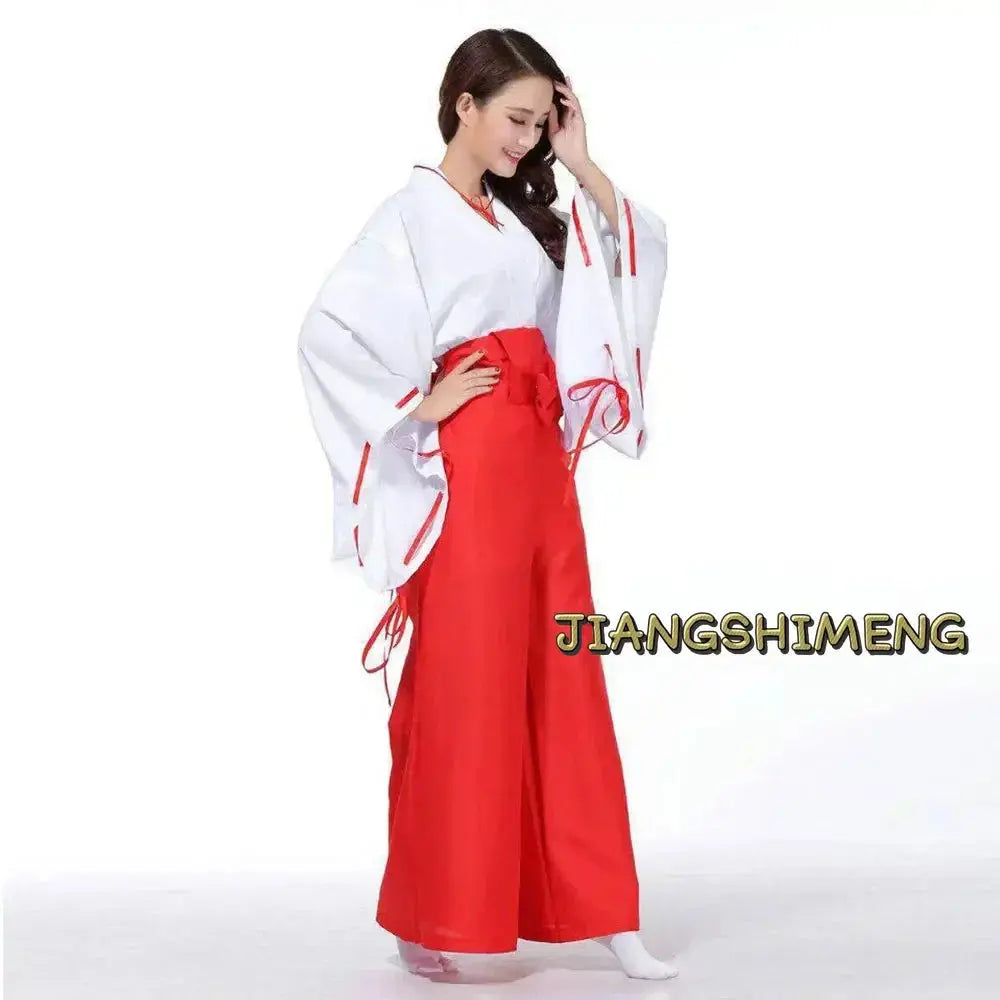 Anime Inuyasha Kikyo Kimono Cosplay Uniform Kleid Halloween Kostüme Inuyasha Kostüm Party Cosplay - So ist Leben