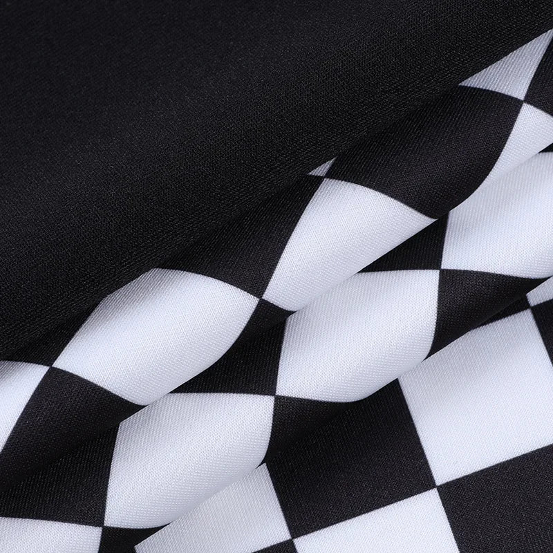 Patchwork Goth Plaid sexy Minirock Frauen Harajuku Mode Falten rock Punk ästhetische Sommer hohe Taille Rock 2021 So ist Leben
