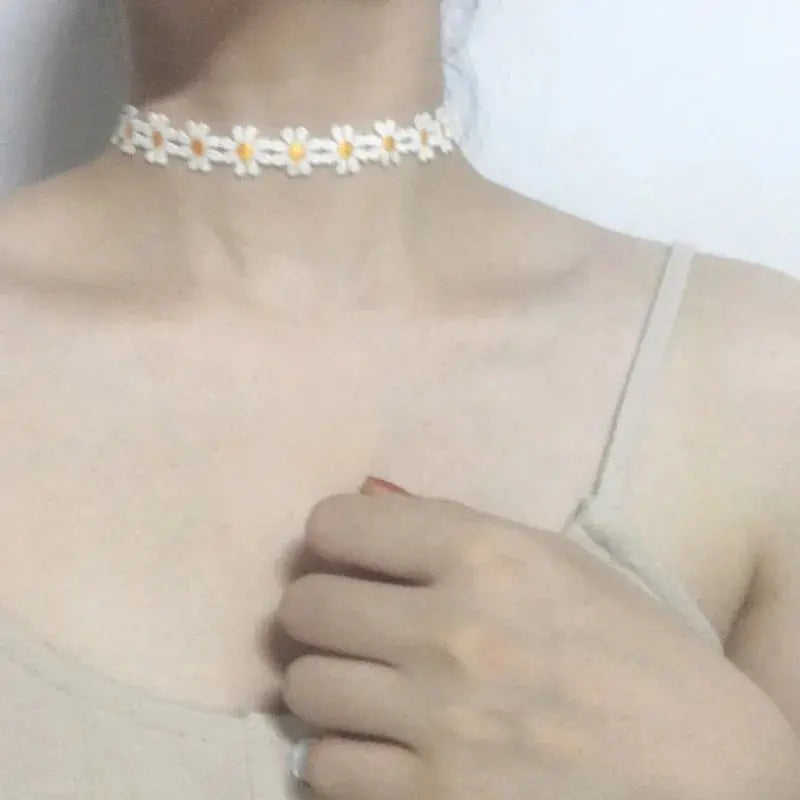 Anhänger weiße Spitzenkragen-Halskette für Frauen und Mädchen, dunkler Loli-Stil, Halloween-Schmuck - So ist Leben