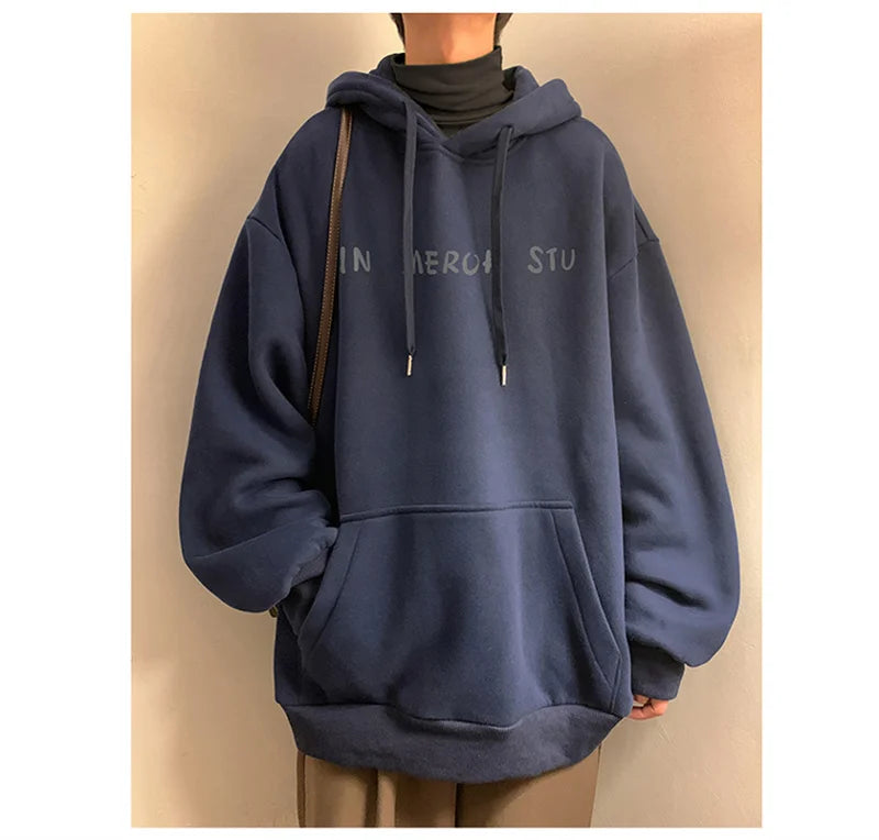 Neue Goth Grafik Gedruckt Pullover Hoodies Für Männer Y2K Vintage Streetwear Mit Kapuze Sweatshirts Herbst Baggy Hip Hop Mode Hoody So ist Leben