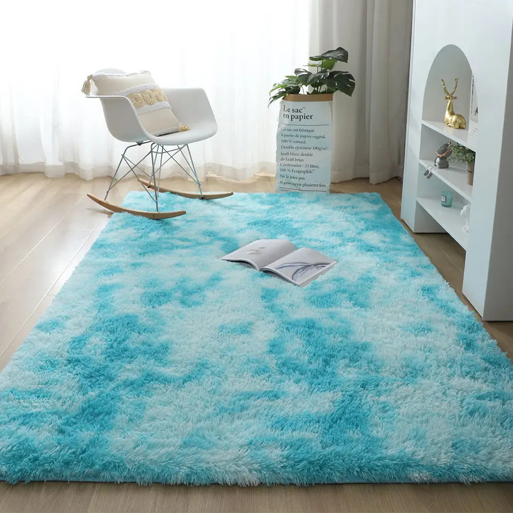 Stil Pelzigen Matte Moderne Schlafzimmer Nacht Teppiche Wohnzimmer Dekoration - So ist Leben