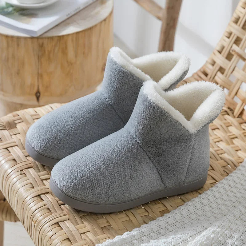 Haus Slipper Boot Cloud Damen Flip Flops Winter Warm Plüsch Indoor Home Schuhe - So ist Leben